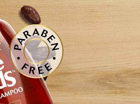 paraben free label